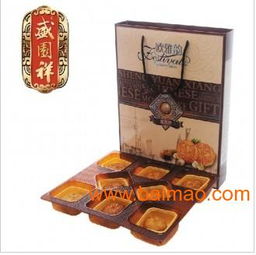 盛園祥 中秋送禮佳品，廣式月餅禮盒包裝的藝術與匠心